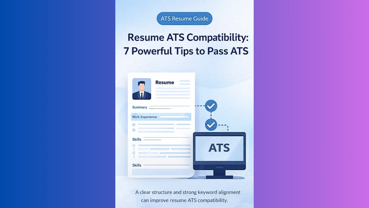 resume ATS compatibility check for ATS friendly resume formatting